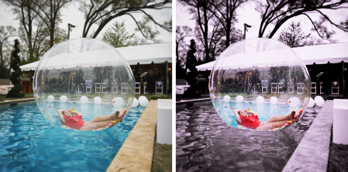 Photoshop Retouching Example - Before and After