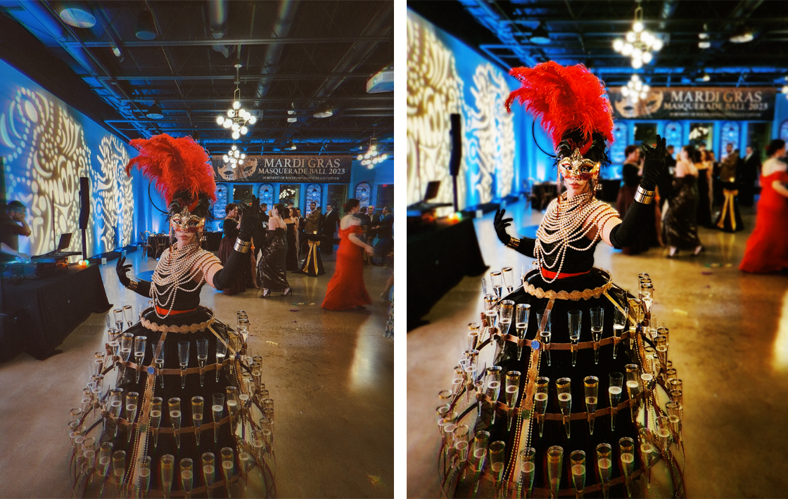 Photoshop Retouching Example - Before and After