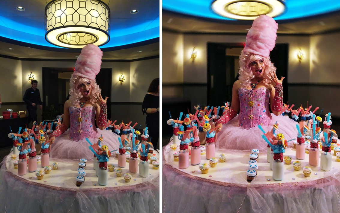 Photoshop Retouching Example - Before and After